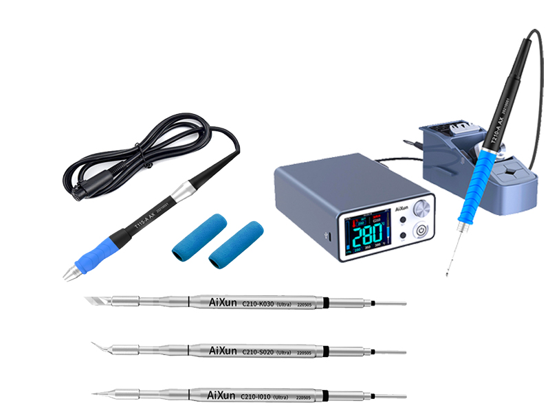 7 common faults of AiXunT3A soldering station and their solutions