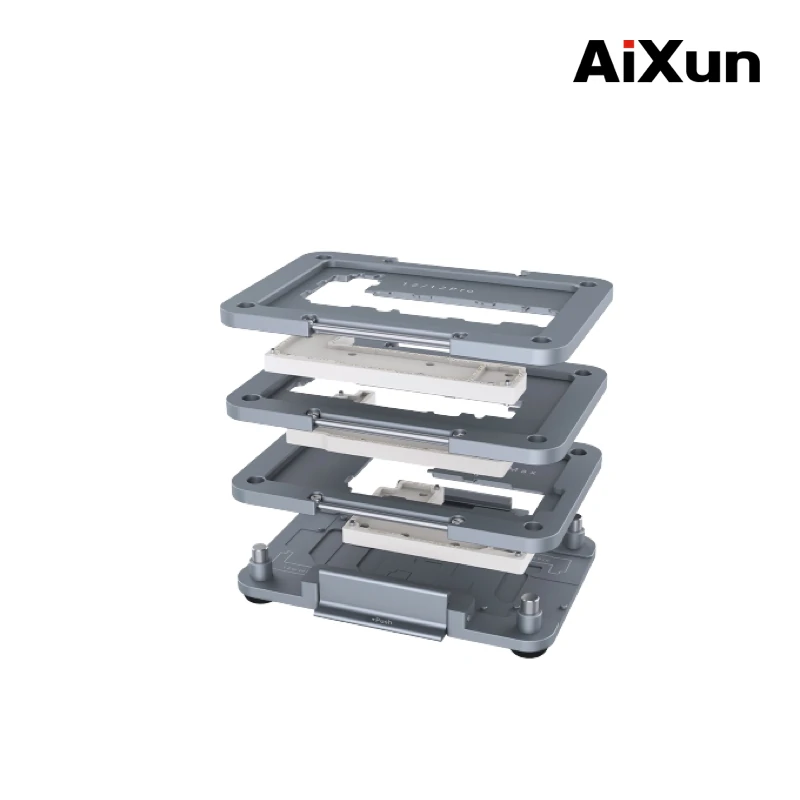 FC12 Mainboard Precise Positioning Layered Test Jig for iPhone 12 Series
