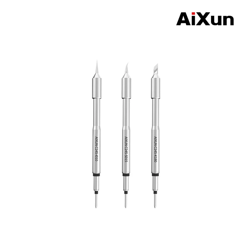 C245 High Level Nano Lead Free Soldering Iron Tips for JBC Iron Head  Replacement_AiXun